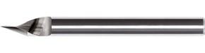 62-1610-C-  .004" Tip Diameter 90Deg Included Angle Spiral Flute Engraving Tools -Hill Industrial Tools