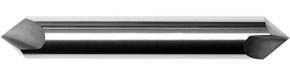 64-6880-  90Deg Included Angle Chamfer Mills 2 Flute Double End -Hill Industrial Tools