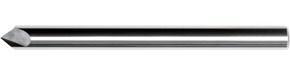 64-7260-  40Deg Included Angle Chamfer Mills 2 Flute Long Single End -Hill Industrial Tools