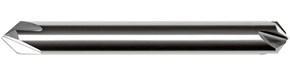 64-1413-C-  90Deg Included Angle Chamfer Mills 4 Flute Long Double End -Hill Industrial Tools