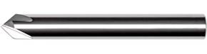64-1227-  82Deg Included Angle Chamfer Mills 4 Flute Long Single End -Hill Industrial Tools