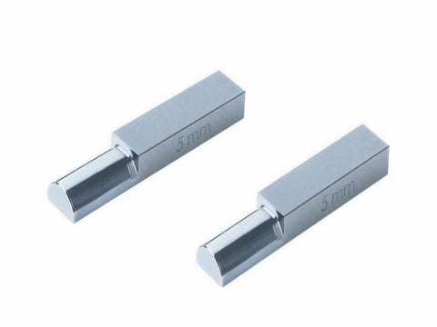 Insize 6881-E1E GAGE BLOCK ACCESSORY, .1", half round jaw, supplied in pair