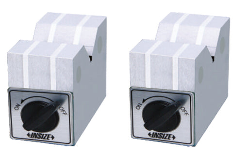 Insize 6891-3 MAGNETIC V-BLOCK SET, 5.9x2.0x3.9", pair