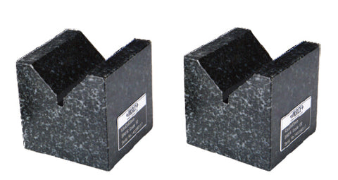 Insize 6897-2 GRANITE V-BLOCK SET, 3.9x2.0x2.8", pair