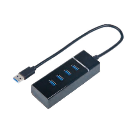 Insize 7302-HUB 4-CHANNEL HUB (length 12", USB computer plug)