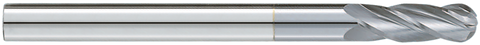 Garr 44224 730MC7/16x6x1-1/2" BALL 4FL 1-1/2" F/L *TiCN