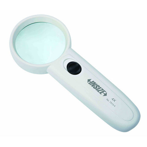 Insize 7513-4 MAGNIFIER WITH ILLUMINATION, Magnification 4X