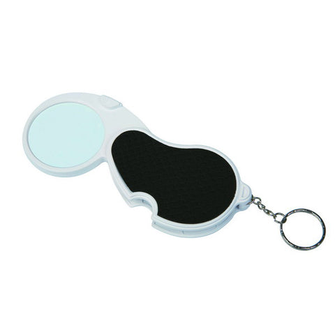 Insize 7514-1 FOLDING MAGNIFIER WITH ILLUMINATION, Magnification 2.5X