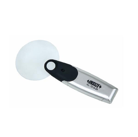 Insize 7519-26 MAGNIFIER WITH ILLUMINATION, 2X/6X