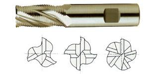 77540PH 1 X 1 5 FLUTE REGULAR LENGTH CENTER CUT FINE PITCH ROUGERH HARDSLICK COATED ASP-30 End Mill