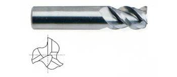 83901TE 1/4 x 1/4 x 3/4 x 2-1/2 3 FLUTE REGULAR LENGTH 50 DEG HELIX TIALN-EXTREME COATED CARBIDE End Mill