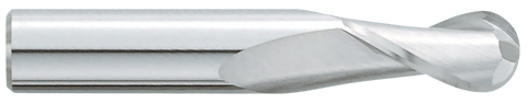 Garr 47060 920M 3.5mm BALL End Mill 2FL 12mm F/L 4mm SH