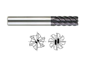 EM834250 25 x 25 x 92 x 180 6 FLUTE H-45 EXTRA LONG LENGTH X-POWER End Mill