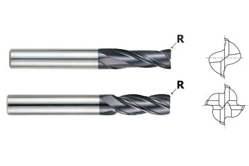 GM649016 1/4(R.01) x 1/4 x 3/4 x 3 X-POWER PRO 4FL H-30 CR REG END MILL