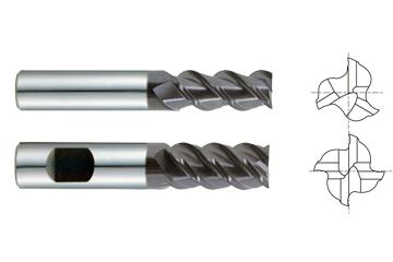 95065 1/4 x 1/4 x 3/4 x 2-1/2 3 FLUTE REGULAR LENGTH 50 DEG HELIX JET-POWER CARBIDE End Mill