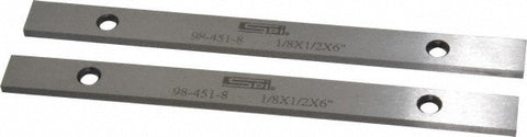 SPI PRECISION PARALLELS- 1/8"X1/2"X6"L. PAIR