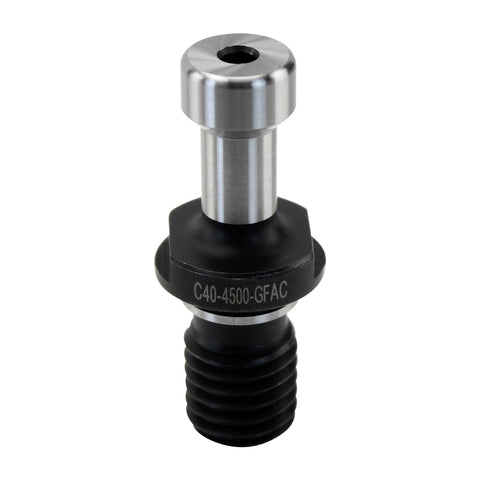 C40-1500-SOLID. Lyndex Retention Knob/Pull Stud CAT40