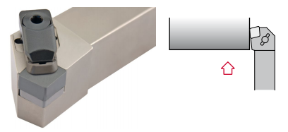 CCKNL204 CX Square Shank Holder for Ceramic Inserts