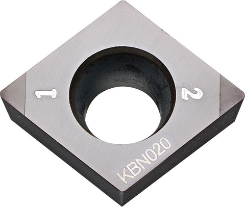 Kyocera CCMW 2152S00525MES KBN020 Grade CBN, Indexable Turning Insert