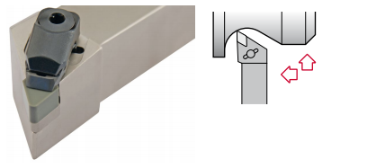 CDJNR164 CD Square Shank Holder for Ceramic Inserts