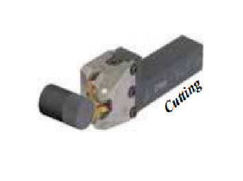 73310120521 CNC-100RS-2-R CNC #2 Modular Knurling Tool 1.0" Round Shank R Wheel