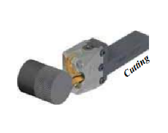 73310120611 CNC-75RS-3-M CNC #3 Modular Knurling Tool 3/4" Round Shank M Wheel