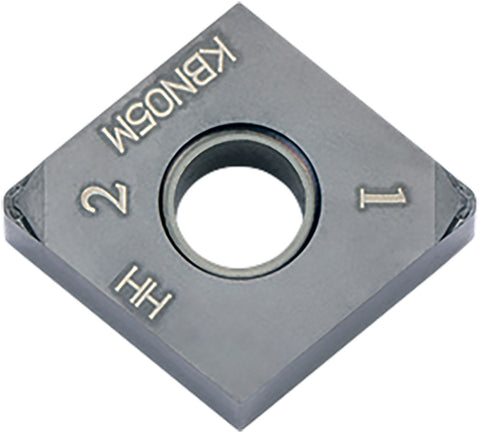 Kyocera CNGM 431MEHH KBN05M Grade CBN, Indexable Turning Insert