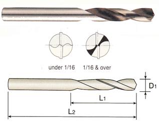 D1115211 YG K Diameter x 1-1/2" LOF x 2-11/16" OAL HSS(M2) SCREW MACHINE DRILL