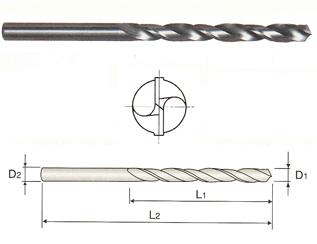 D5417022 11/32 x 2-1/2 x 4 CARBIDE JOBBER LENGTH TWIST DRILL