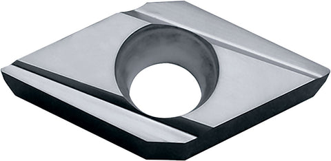 Kyocera DCGT 32505ERJ KW10 Grade Uncoated Carbide, Indexable Turning Insert