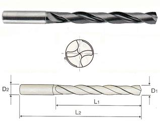 DH424016 1.6 x 3.0 x 16 x 55 CARBIDE DREAM DRILL (5XD) - METRIC