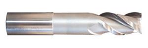 EK13215C 1-1/4 x 2 x 4(LBS) x 6-1/2 3 FLUTE T15 42 DEGREE HELIX EXTENDED NECK TICN COATED FINISHING FOR ALUMINUM End Mill
