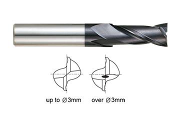 EM817020 2.0 x 4 x 8 x 40 4 FLUTE LONG LENGTH X-POWER CARBIDE - METRIC End Mill