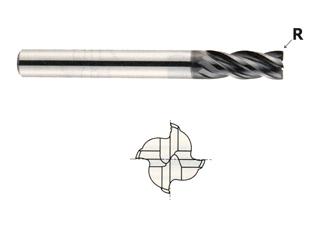 EMB38064 1 x 1 x 1-1/2 x 4 V7 MILL INOX 4 FLUTE REGULAR LENGTH CORNER RADIUS FLAT CARBIDE END MILL