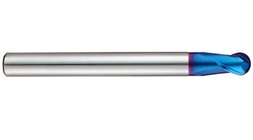 G84316 1/4 x 1/4 x 1/4 x 3, NECK DIA .246, NECK LENGTH .504 2 FLUTE BALL REGULAR LENGTH X-5070 CARBIDE END MILL