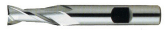 15017HC. YG12.5 x 1/2 x 1-1/8 x 3-1/8 2FL REG SE METRIC TICN COATED HSS