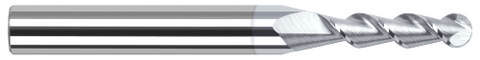 887631-C8 2 FL - 0.0310" (1/32) Cutter DIA x 0.1560" (5/32) LOC  - TiB2 Coated