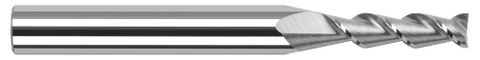 932112 2 FL - 0.1875" (3/16) Cutter DIA x 1.0000" (1) LOC  - Uncoated