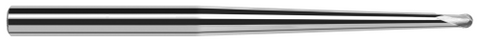 997863 2 FL - 0.0780" (5/64) Cutter DIA x 0.0620" (1/16) LOC x 1.5° 0.6940" Taper Reach  - Uncoated