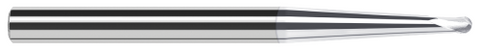 996621-C8 2 FL - 0.0470" (3/64) Cutter DIA x 0.0380" LOC x 3° 0.9210" Taper Reach  - TiB2 Coated