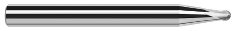995635 2 FL - 0.0930" (3/32) Cutter DIA x 0.0740" LOC x 7° 0.7130" Taper Reach  - Uncoated
