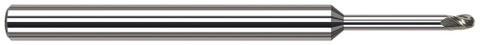 54420 3 FL - 0.0200" Cutter DIA x 0.0300" LOC x 0.1600" Reach - Uncoated