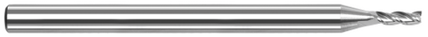 968778 3 FL - 0.0780" (5/64) Cutter DIA x 0.1170" LOC  - Uncoated