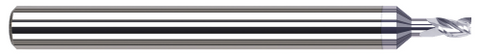 924608-C8 3 FL - 0.1250" (1/8) Cutter DIA x 0.1870" (3/16) LOC x 0.3750" (3/8) Reach - TiB2 Coated