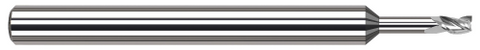 930916 3 FL - 0.2500" (1/4) Cutter DIA x 0.3750" (3/8) LOC x 1.2500" (1-1/4) Reach - Uncoated
