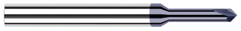 56830-C3 0.0310" (1/32) Neck DIA x 0.1560" (5/32) Reach x 30° per side - 2 FL - AlTiN Coated