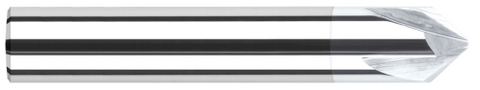 18415-C8 Harvey Tool 3/8 DIA x 15 DEG CARB CHAMFER, TiB2