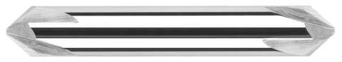 984645 0.7500" (3/4) Shank DIA x 45° per side  DE- 4 FL - Uncoated