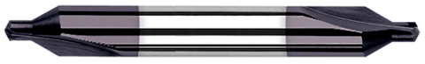 849520-C3  #0 - 0.0312" (1/32) Drill DIA x 100° Included - DE - 2 FL - AlTiN Coated