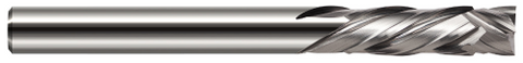 994331 2 FL - 0.0312" (1/32) Cutter DIA x 0.0930" (3/32) LOC  - Uncoated